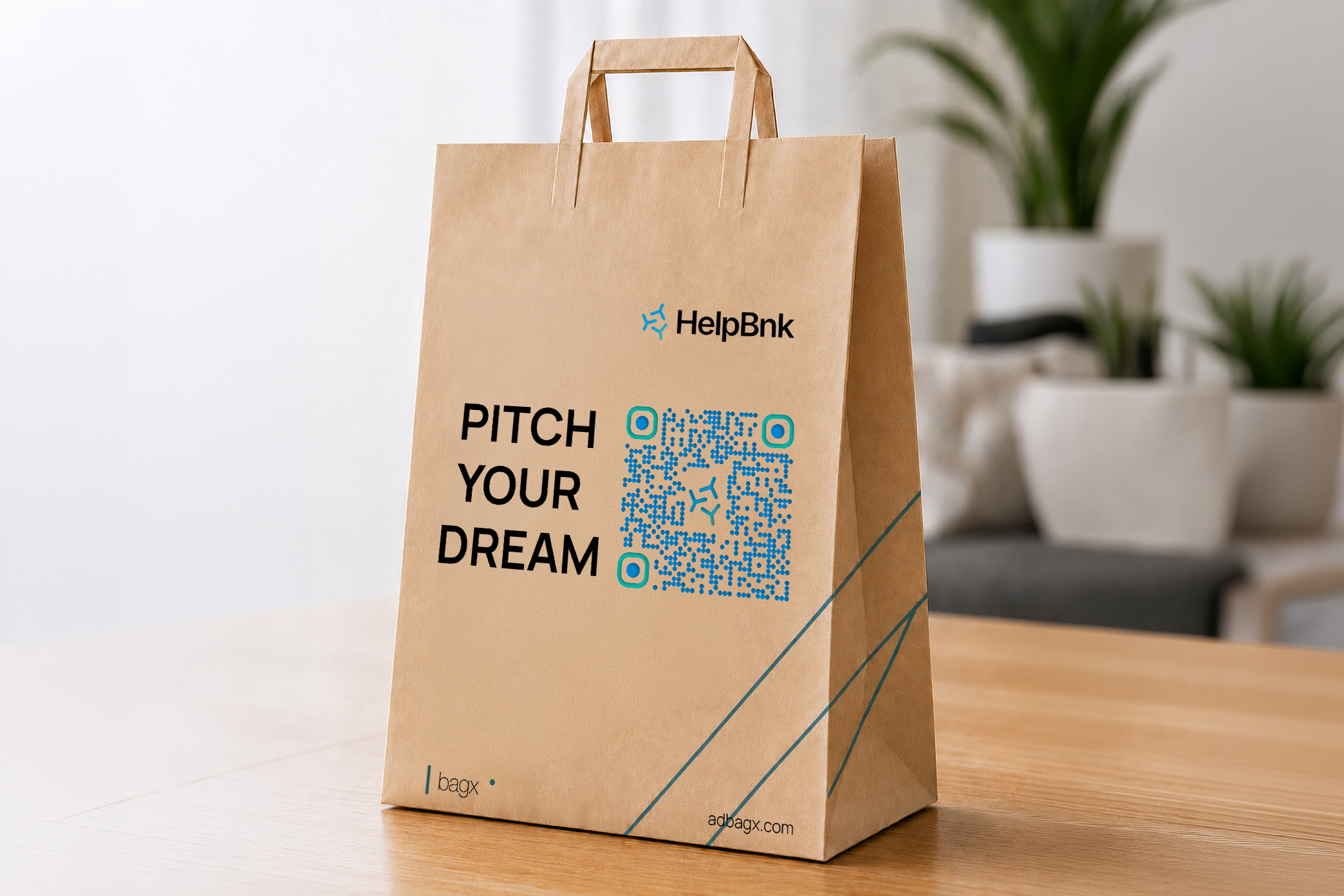 bagx bag with Bank Smarter campaign — Download app now